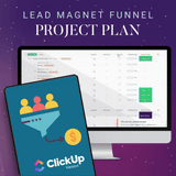 ClickUp - Lead Magnet Funnel Project Template