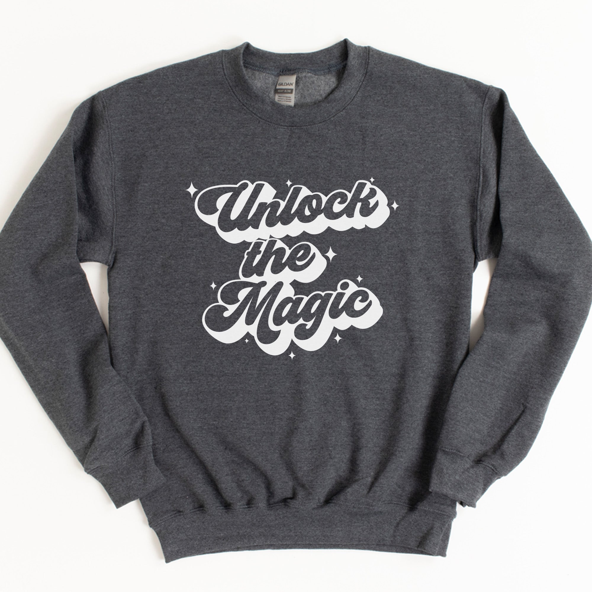 Unlock the Magic Unisex Crewneck Pullover