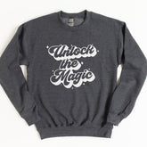 Unlock the Magic Unisex Crewneck Pullover