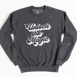 Unlock the Magic Unisex Crewneck Pullover