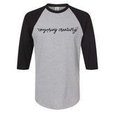 Conjouring Creativity 3/4 Sleeve Baseball Tee