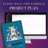 Asana - Flash Sale for Funnels Launch Project Template