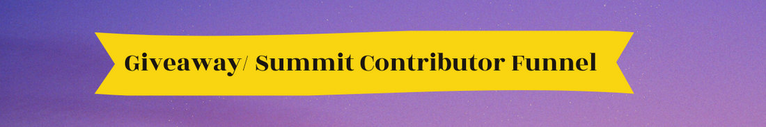 Giveaway. Summit Contributor Launch Project Plan