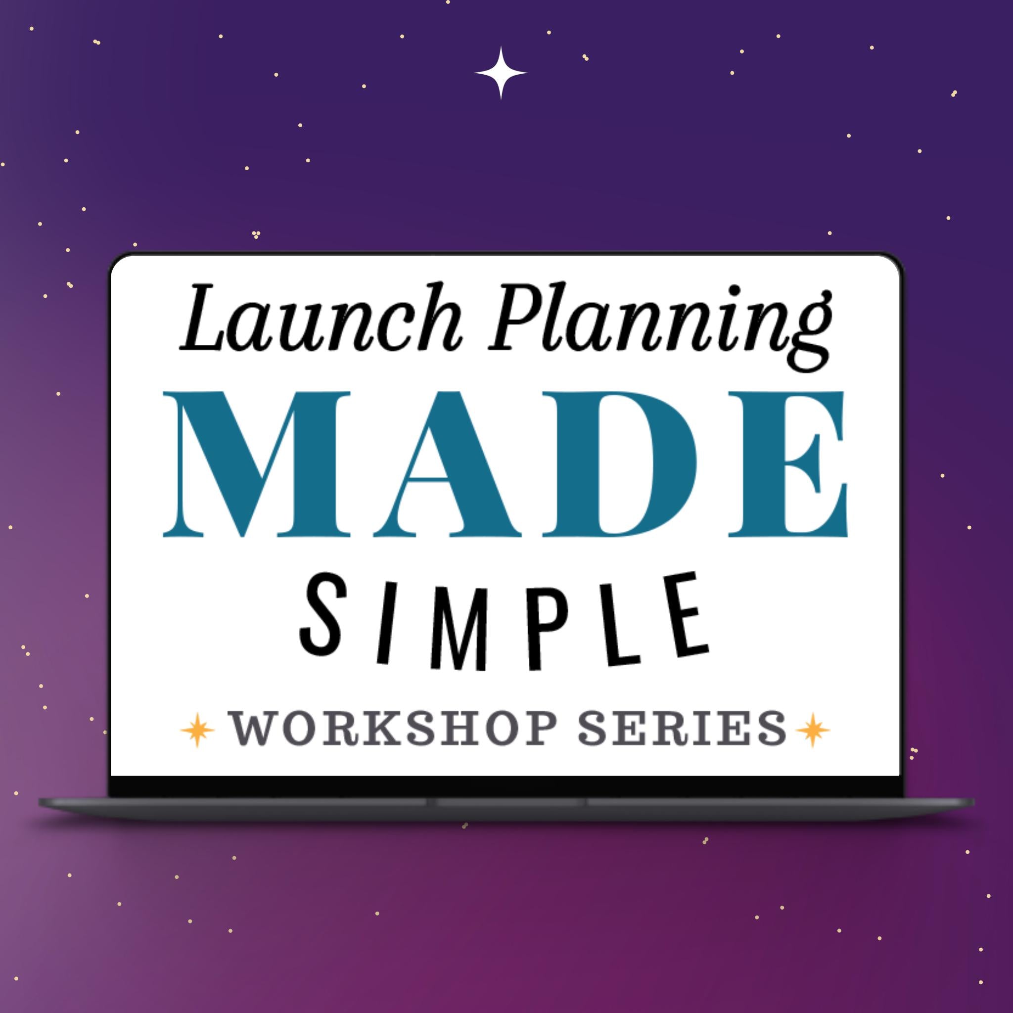 Launch Planning Made Simple