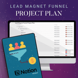 Notion - Lead Magnet Funnel Project Template